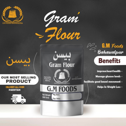 Gram Flour - Besan by G.M Foods Bahawalpur.