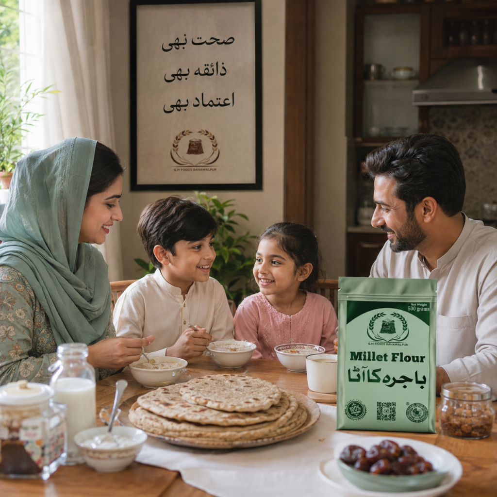 Bajra Atta Pakistan for Traditional Roti