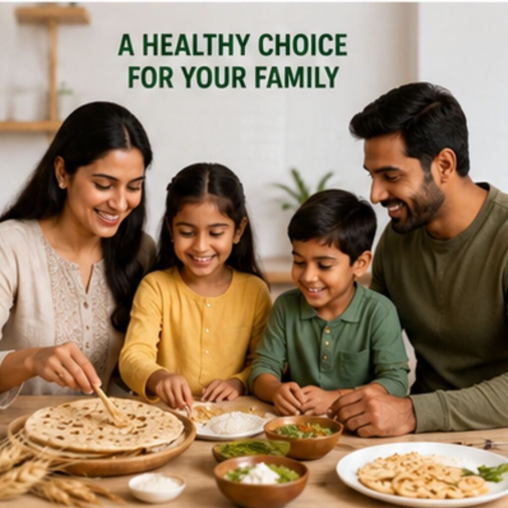 barley flour suitable for making rotis