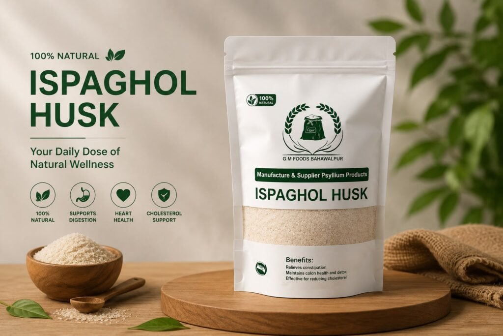 Premium GM Foods Ispaghol Husk package