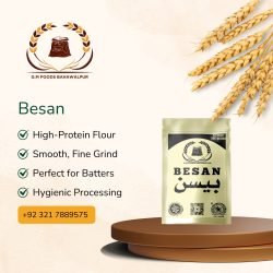 Besan (Gram Flour) — High-Protein Chickpea Flour for Traditional Cooking